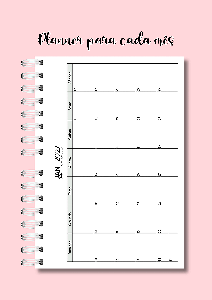 Agenda - Jardim