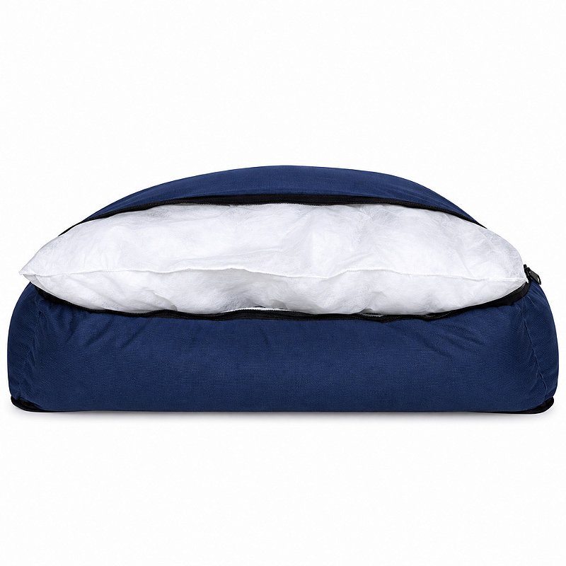 Cama Pet Suede Premium Impermeavel Pequena Cor:Azul