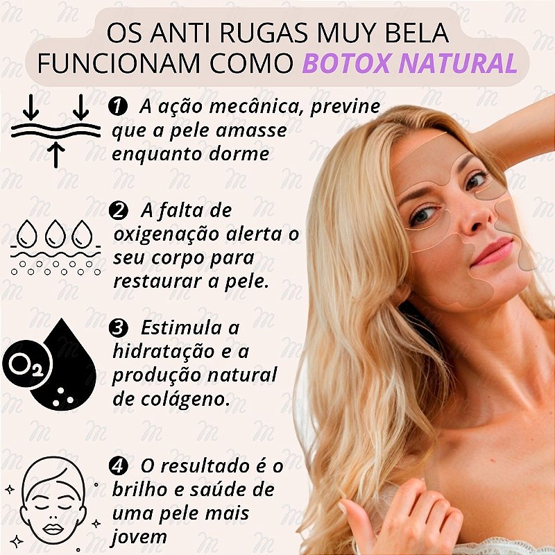 Adesivos Anti Rugas para Rosto Modelo:9 Peças