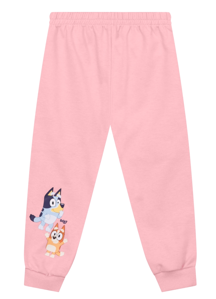 Conjunto da BLUEY ORIGINAL Blusão e Calça Jogger Moletom - 4 a 8 anos - roupa da