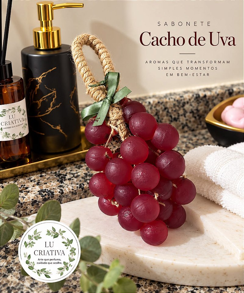 Sabonete Cacho de Uva 500g
