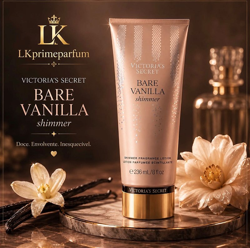 Creme Hidratante Bare Vanilla – Victoria’s Secret