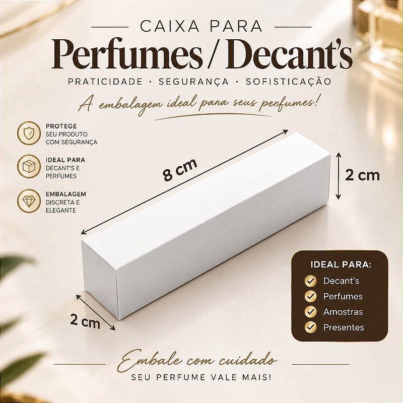 Caixa para decant