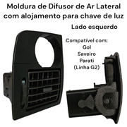 Difusor de Ar Lado Esquerdo Motorista Gol Parati G2 Bola