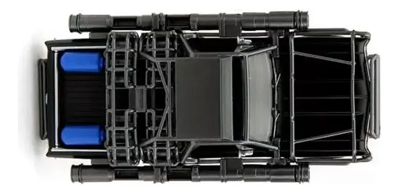 Chevrolet El Camino 1967 1:32 Preto Matt Black Fast And Furious Jada Toys 1/32