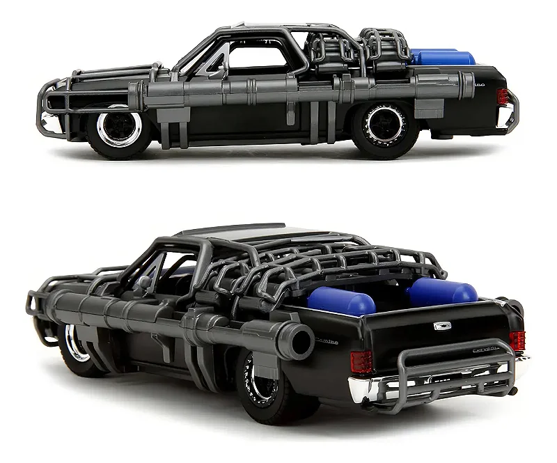 Chevrolet El Camino 1967 1:32 Preto Matt Black Fast And Furious Jada Toys 1/32