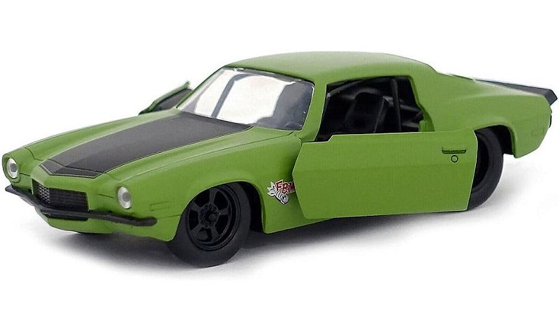 Chevy Camaro Verde 1973 Fast And Furious Jada Toys 1/32