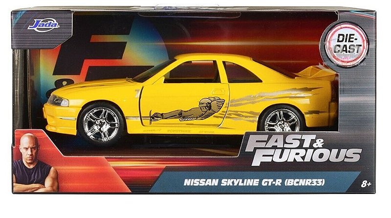 1995 Nissan Skyline GT-R (BCNR33) Fast And Furious Jada Toys 1/32