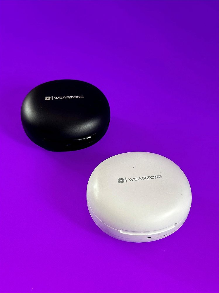 Fone bluetooth TWS WZ06 Cancelamento de Ruído ANC ENC Multi-point