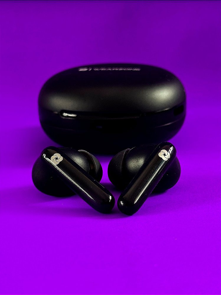 Fone bluetooth TWS WZ06 Cancelamento de Ruído ANC ENC Multi-point