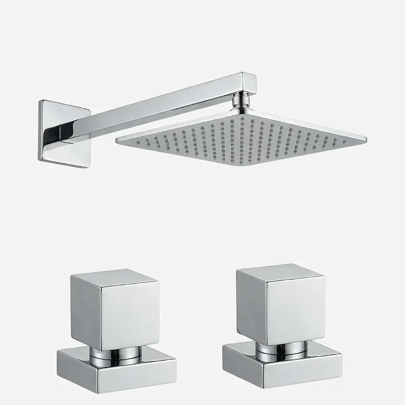 Hidrica Kit Chuveiro Eleganza 20x20 e 2 Acabamentos Lustrare