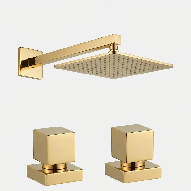 Hidrica Kit Chuveiro Eleganza 20x20 e 2 Acabamentos Lustrare