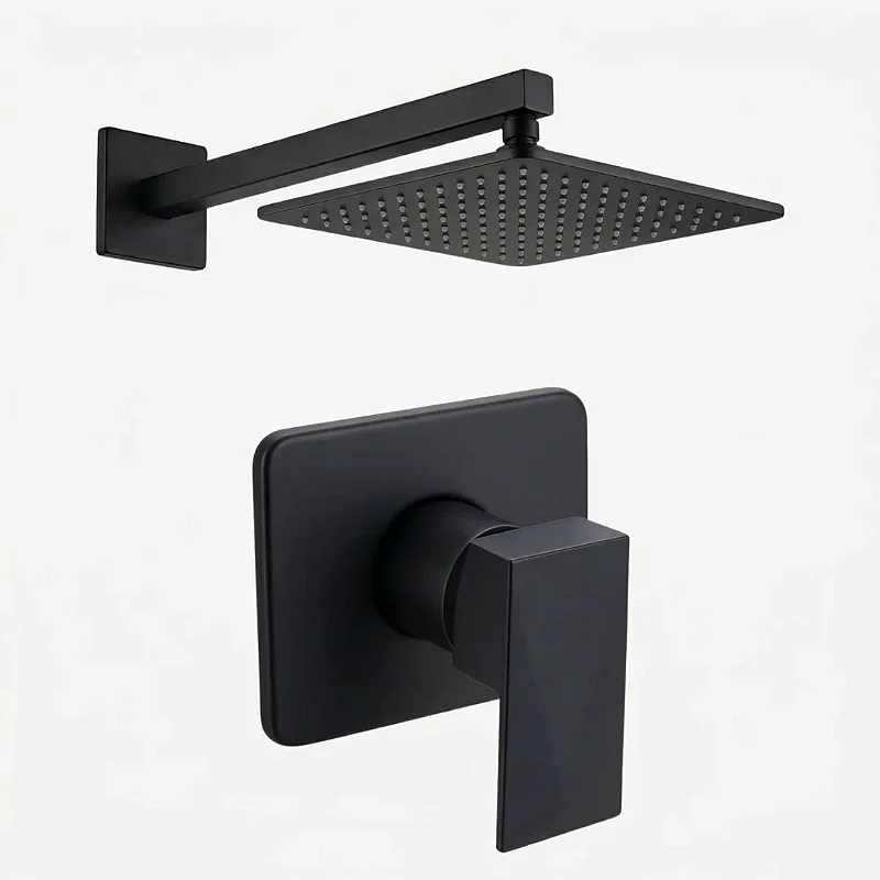 Hidrica Kit Chuveiro Deluxe 20x20 Inox Com Monocomando