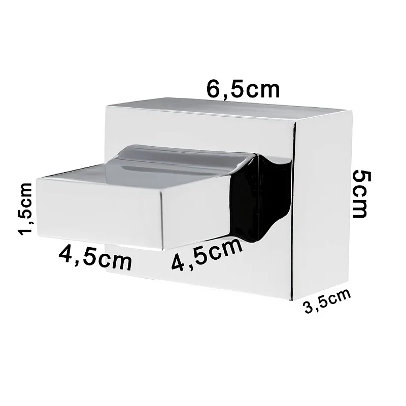 Hídrica Metais Kit Hydropulse Square com 2 Acabamentos Linea