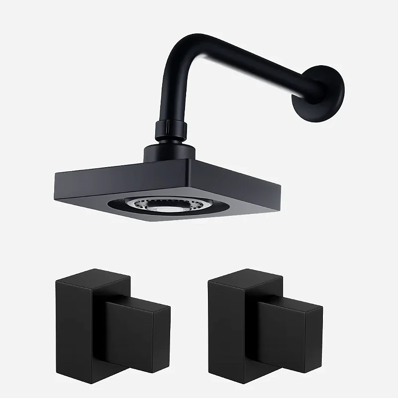 Hídrica Metais Kit Hydropulse Square com 2 Acabamentos Linea