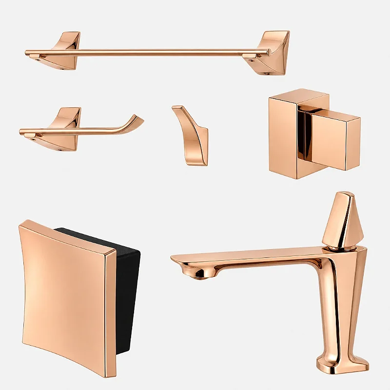 Hídrica Metais Kit Lavabo Linea 6 Peças