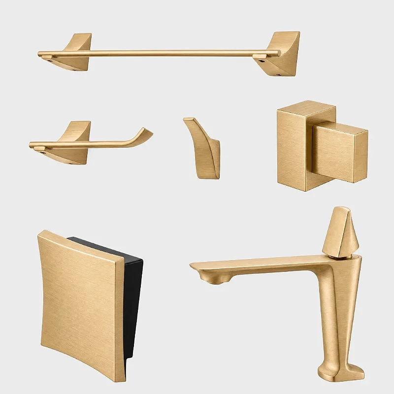 Hídrica Metais Kit Lavabo Linea 6 Peças