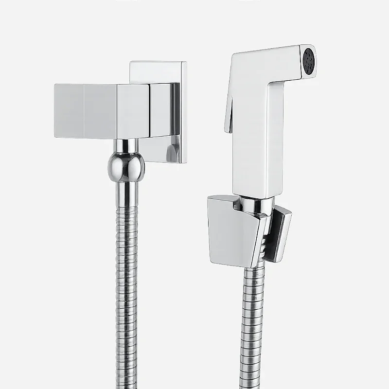 Hídrica Metais Kit Banheiro Diamond Inox Cromado 6 Peças