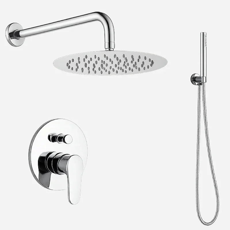 Hídrica Kit Ducha de Parede Rounded com Monocomando