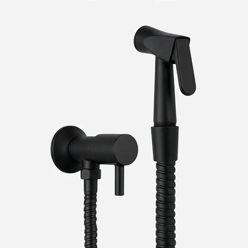 Ducha Higiênica Hídrica Completa 100% Metal 1/4 de Volta