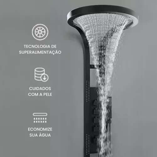 Hidrica Ducha Modular de Parede com Hidromassagem