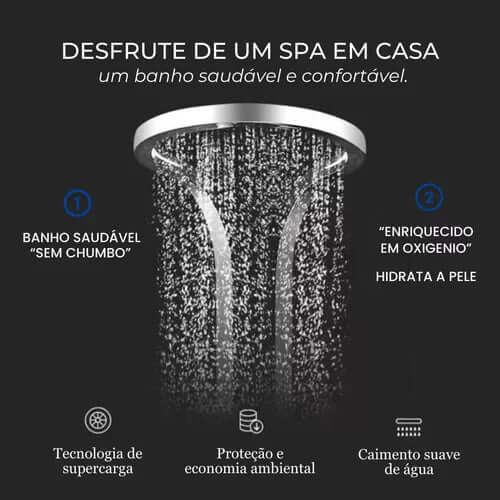Hidrica Ducha Modular de Parede com Hidromassagem