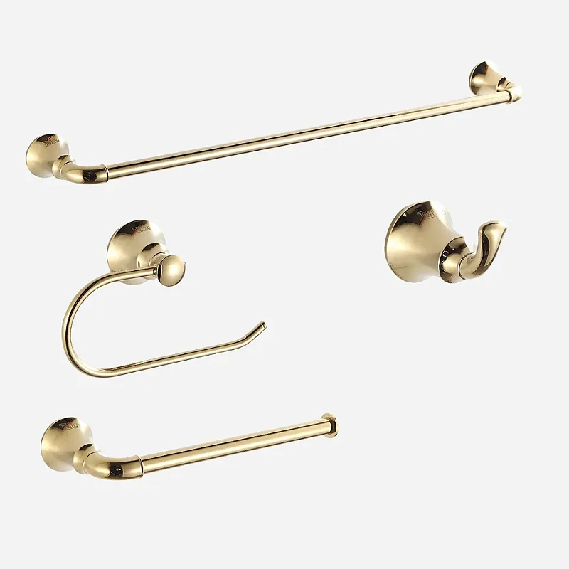 Hídrica Metais Kit Acessórios Banheiro Lumière Inox 4 Peças