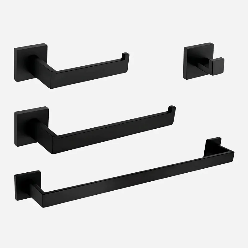 Hídrica Metais Kit Acessórios Banheiro Vienna Aço Inox 304