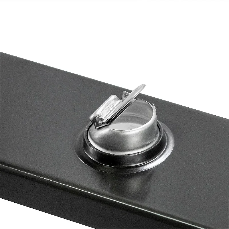 Móvel do Brasil Ralo Linear Lux 80x10 com Válvula
