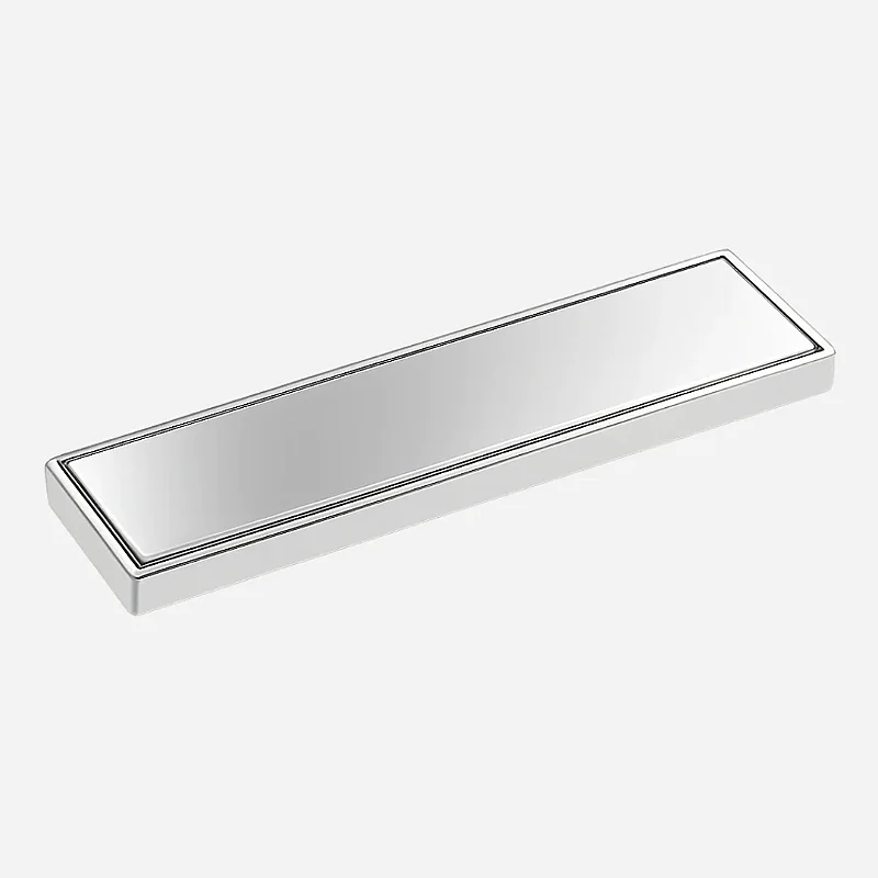 Móvel do Brasil Ralo Linear Lux 80x10 com Válvula