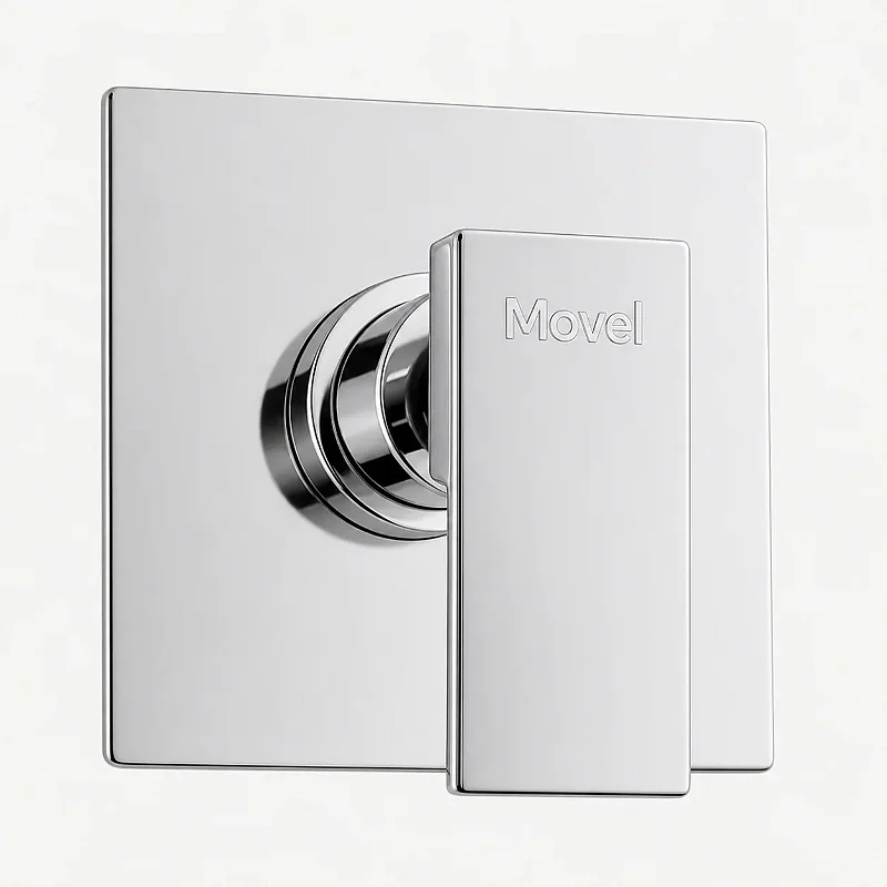 Hídrica Metais Acabamento Monocomando Chuveiro Cubo