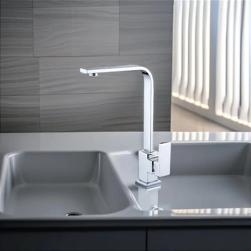 Hídrica Metais Torneira Monocomando Quadratta Luxe