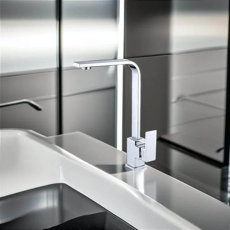 Hídrica Metais Torneira Monocomando Quadratta Luxe