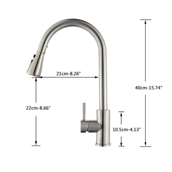 Hídrica Metais Torneira Gourmet Monocomando Classique