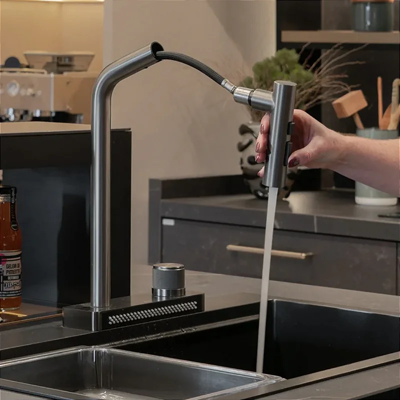 Lexxa Bagno Misturador Monocomando Cozinha com Ducha