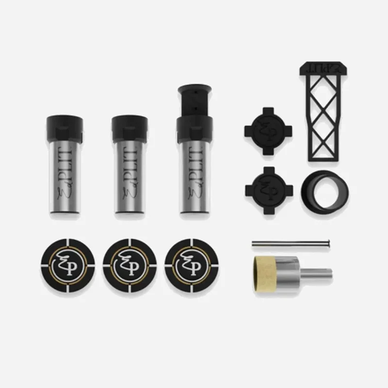 Edplit Conjunto de Porta Toalhas Oculto 3 Peças