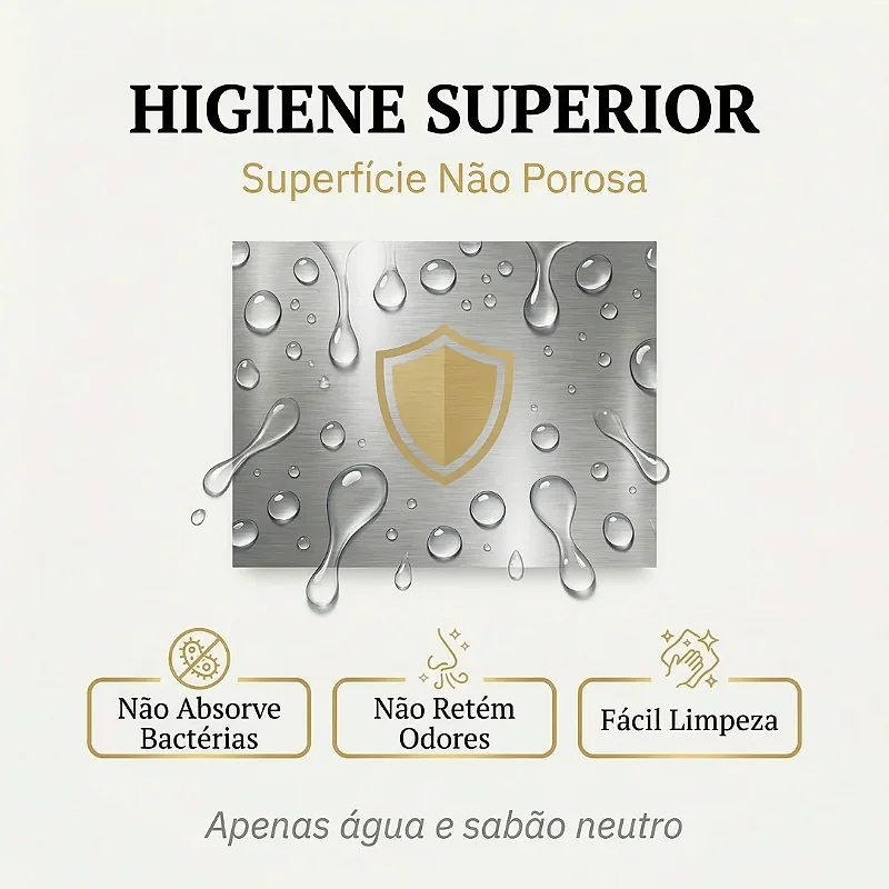 Hídrica Metais Cuba Gourmet Artisan 78x45 Inox 304