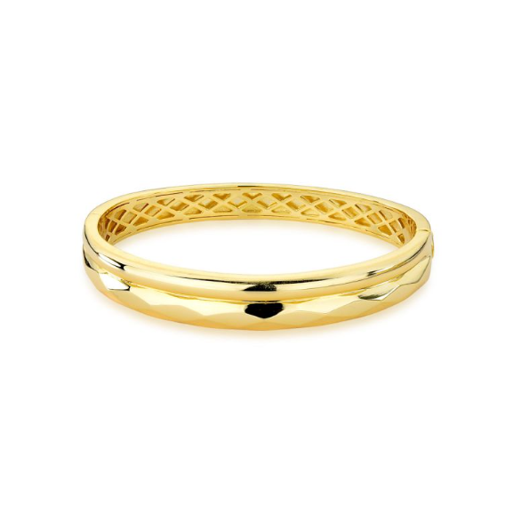 Bracelete Liso Trabalhado Relevo (122510)