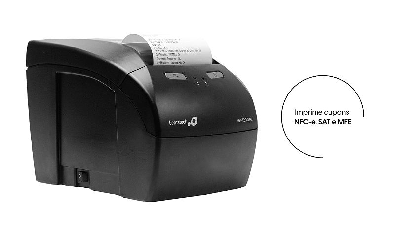 Impressora Térmica Não Fiscal Bematech MP-4200 HS USB Ethernet Serial