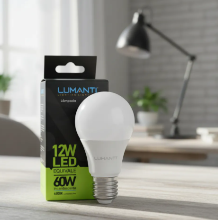 Lâmpada LED Bulbo 12W