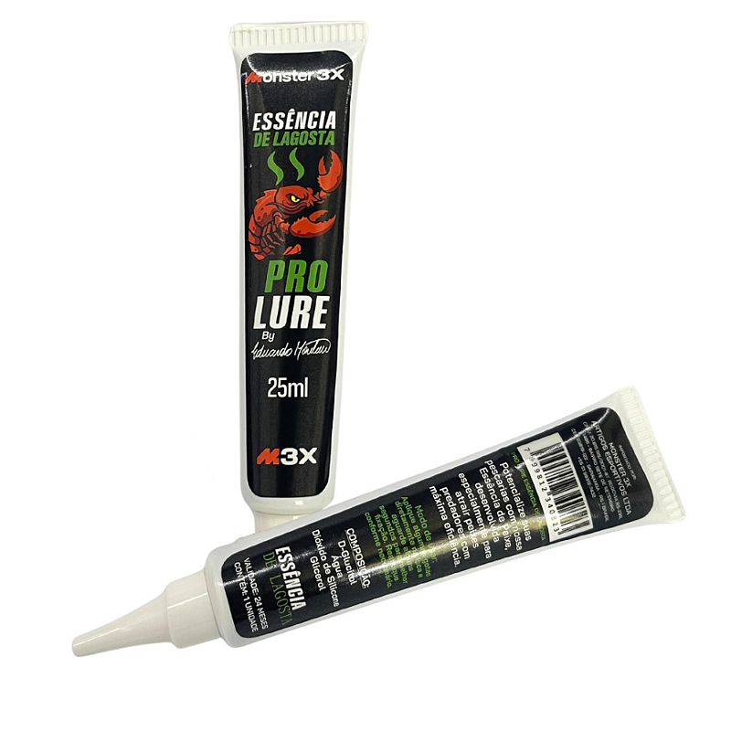 MONSTER 3X FISHING ESSÊNCIA DE LAGOSTA PRO LURE 25ML