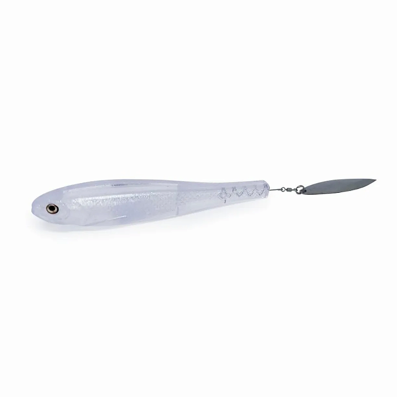 MONSTER 3X ISCA SPIN SHAD 13CM NEW SHINE 2UN
