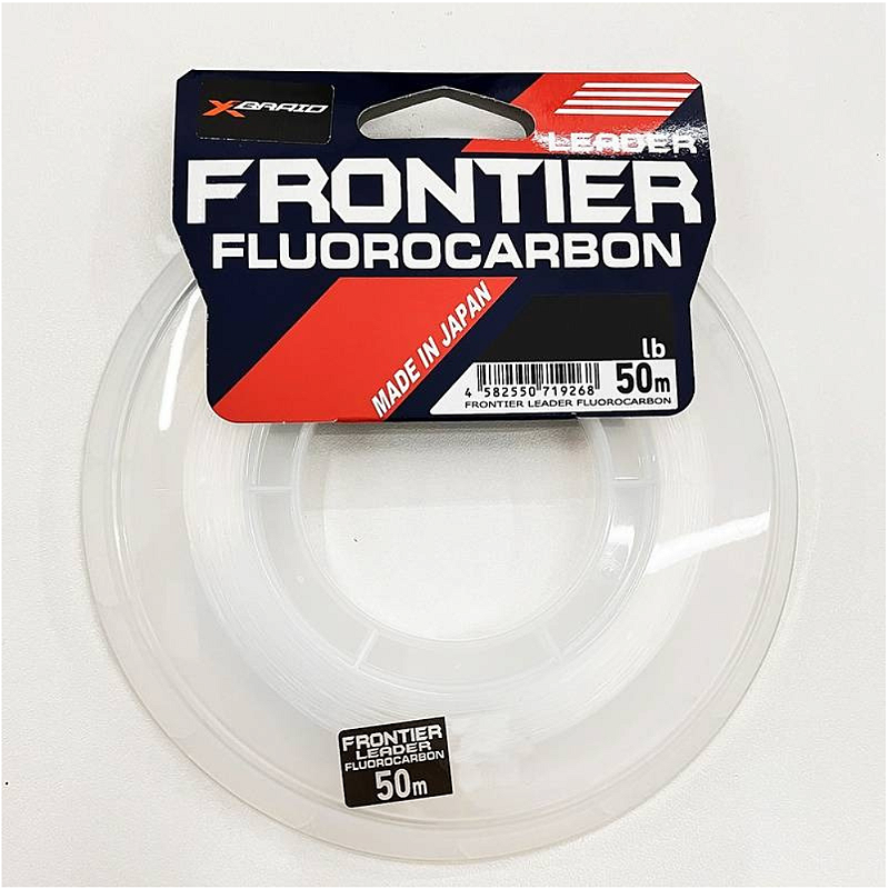 WAKOKU X-BRAID LEADER FRONTIER FLUOROCARBON  0,64MM 50LB 50M