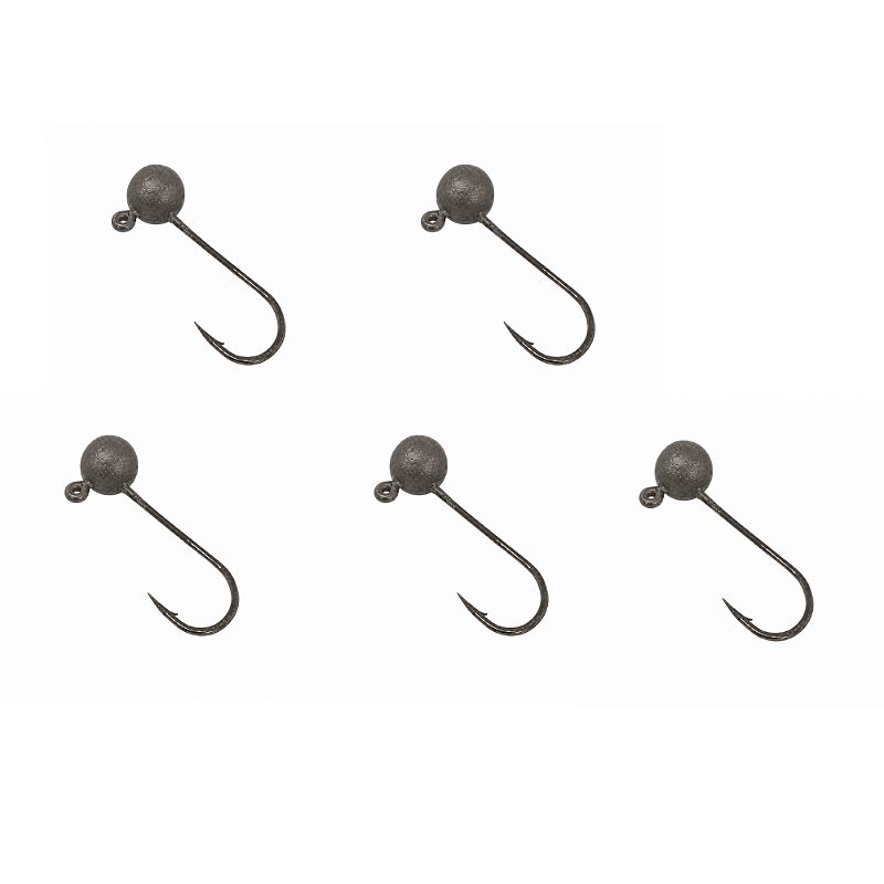 CHUMBADA ANZOL JIG HEAD 4/0 60° ESFERICO 25G NATURAL 5UN