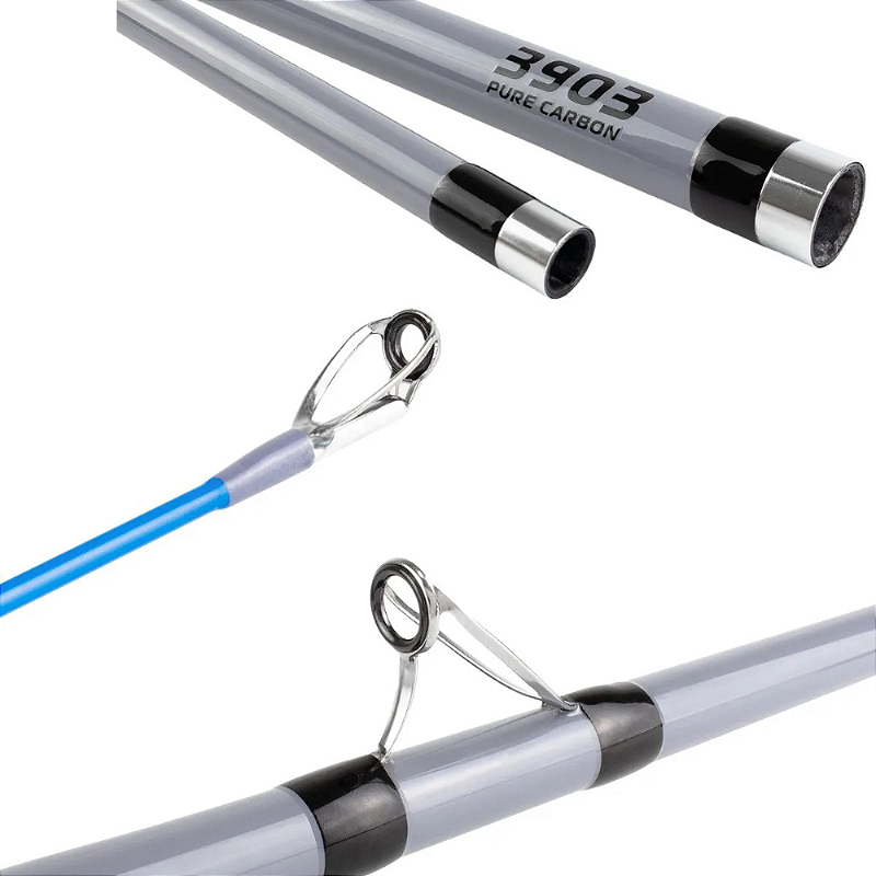 ALBATROZ VARA CARBON SURF 4203 4.20M MOLINETE 100-250G 3P