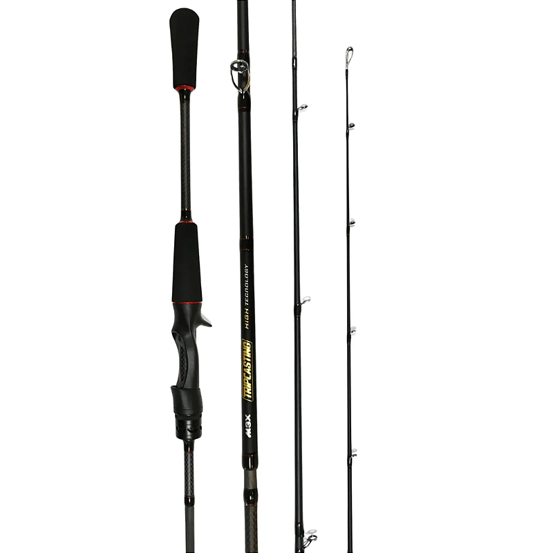 MONSTER 3X VARA M3X TRIP CASTING CARRETILHA 60' 10-20LBS 4PC