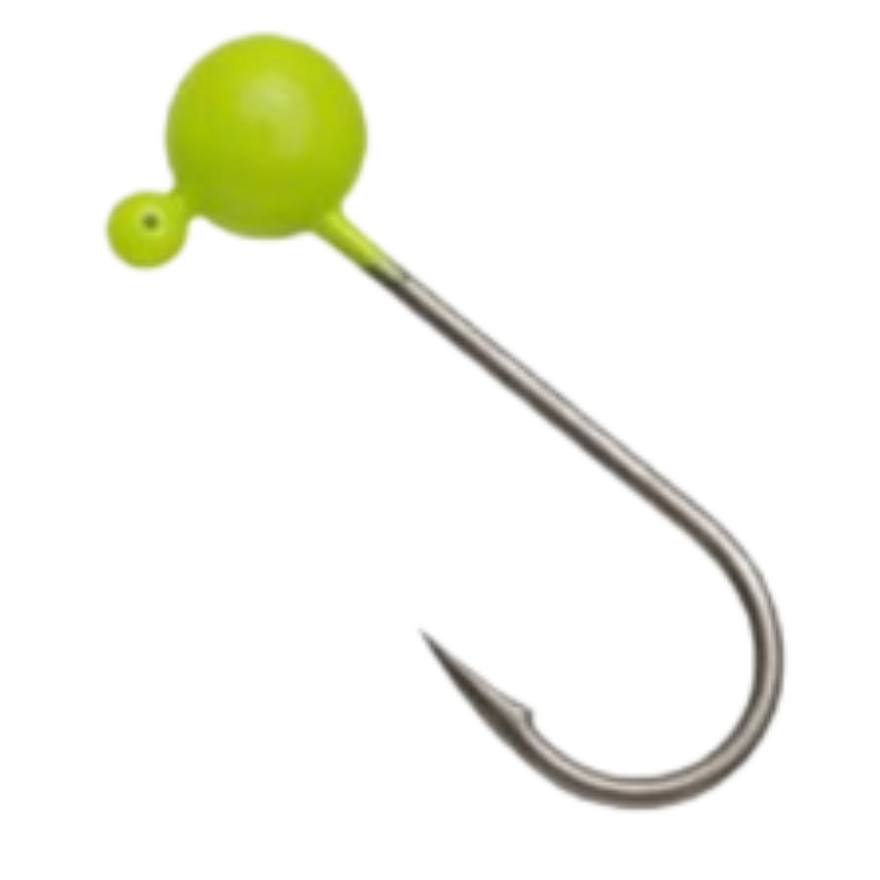 CHUMBADA ANZOL JIG HEAD 1/0 90° FACETADA 10G AMARELO