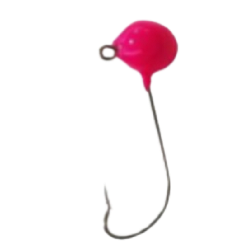 CHUMBADA ANZOL JIG HEAD 1/0 90° FACETADA 5G ROSA