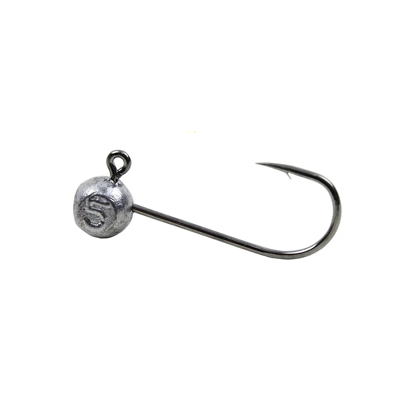 CHUMBADA ANZOL JIG HEAD 1/0 90° FACETADA 5G NATURAL