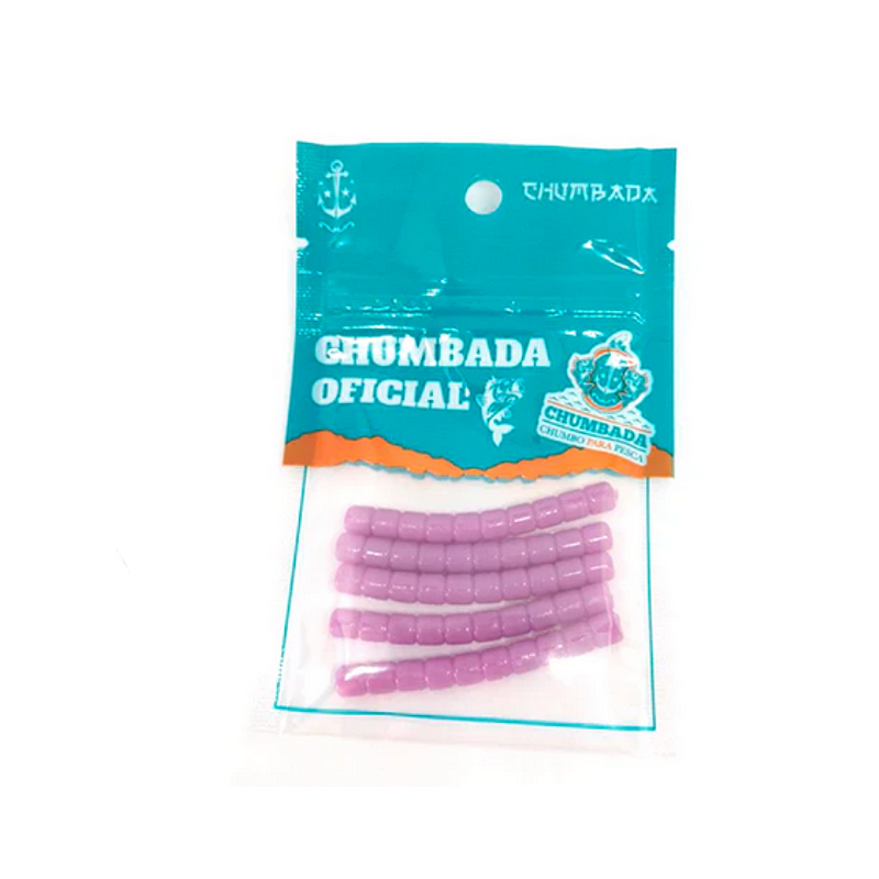 CHUMBADA KIT ATRATIVO HOLOGRAFICO 5MM ROXO ESTELAR